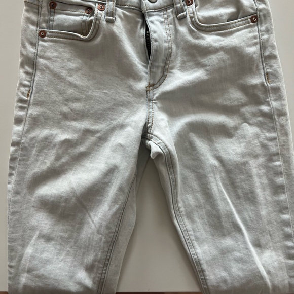 EUC Rag and Bone sz 24 Cate Mid-Rise Skinny light wash distressed GENUINE R&B - Picture 8 of 14